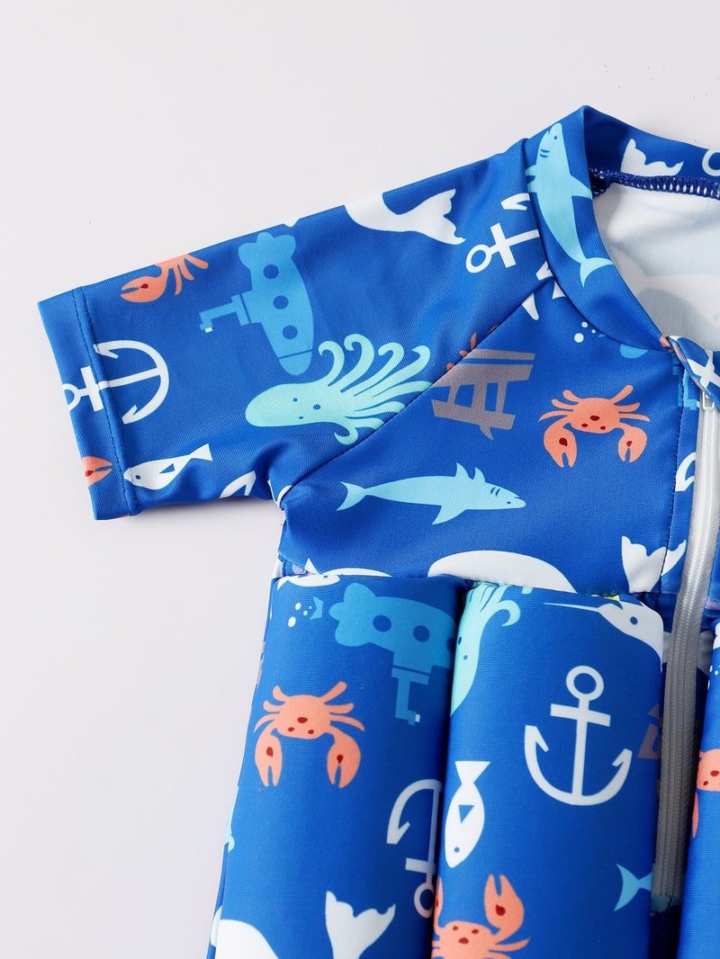 Children'S Buoyancy Swimsuit Baby Toddler Boy Girl Girl Baby Swimsuit One-Piece Floating Swimsuit Swimsuit - Image 5